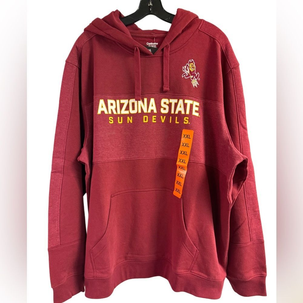 NWT Arizona State Sun Devils Hoodie Size 2XL